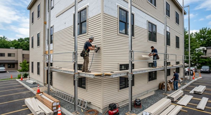 Commercial Siding Installation in West Hartford, CT