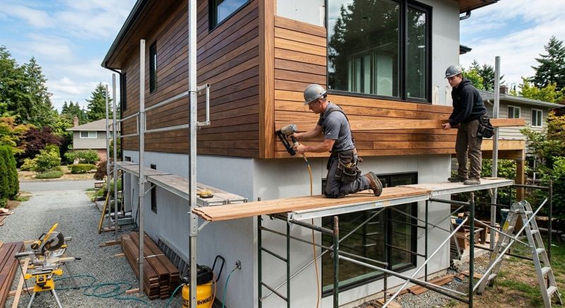 Hardwood Siding Installation in Fairfield County, CT